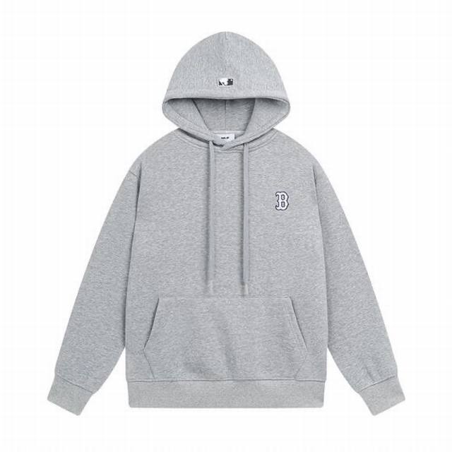 V834# Mlb official men and women couple geometric old flower hooded sweatshirt f