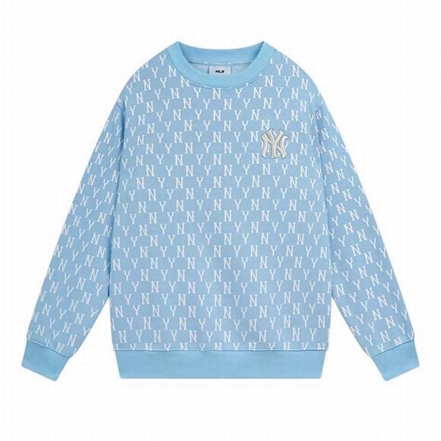 V832 Mlb official men and women pullover sweatshirt sports casual old flower rou