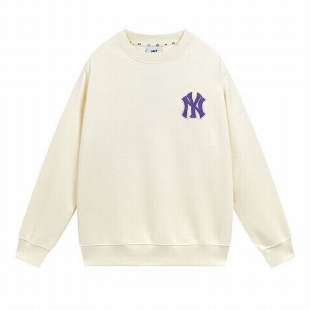 V830 Mlb official men's and women's sports couples round neck pullover casual ve