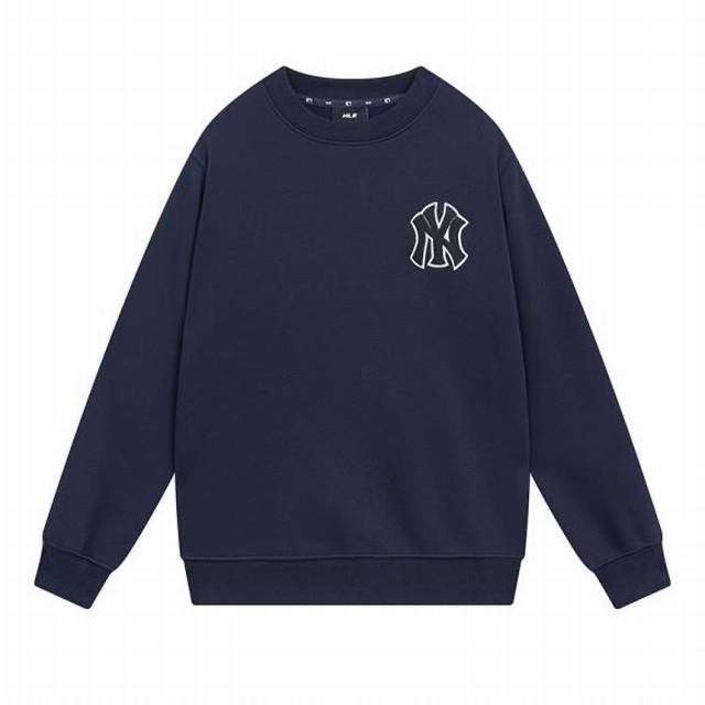 V830 Mlb official men's and women's sports couples round neck pullover casual ve