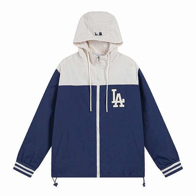 9910# Mlb official men and women couple college style versatile jacket hooded ca