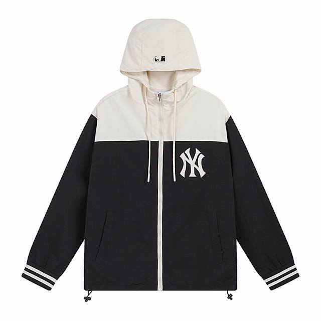 9910# Mlb official men and women couple college style versatile jacket hooded ca