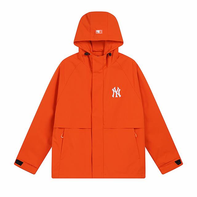 9908# Mlb Jacket Spring New Loose Small Label Hooded Jacket Outerwear Women's Sp
