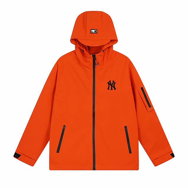 9905# Mlb official unisex large logo jacket hooded jacket for couples Wjb03 Fabr
