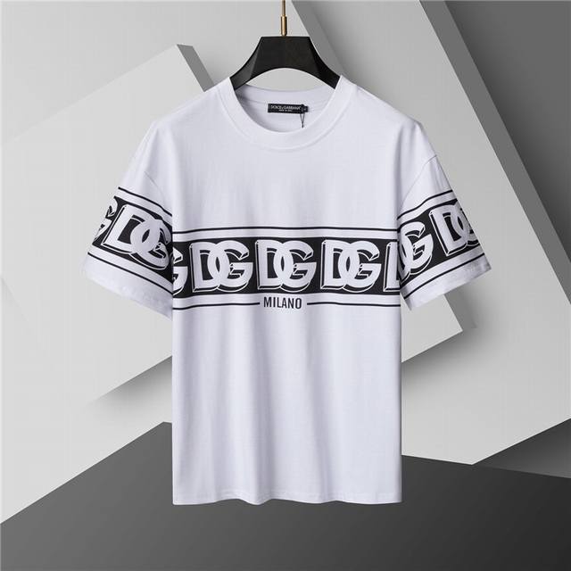 Style number: A19# 2025 Spring and Summer new T-shirt. Men's round neck classic