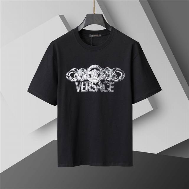Style number: A13# 2025 Spring and Summer new T-shirt. Men's round neck classic