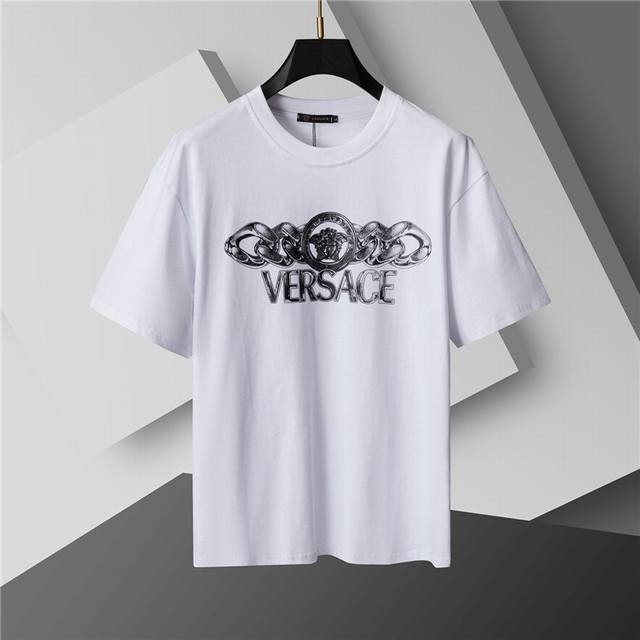 Style number: A12# 2025 Spring and Summer new T-shirt. Men's round neck classic