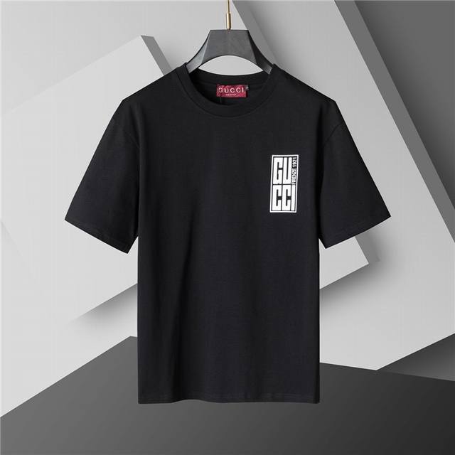 Style number: A11# 2025 Spring and Summer new T-shirt. Men's round neck classic