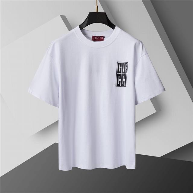 Style number: A10# 2025 Spring and Summer new T-shirt. Men's round neck classic