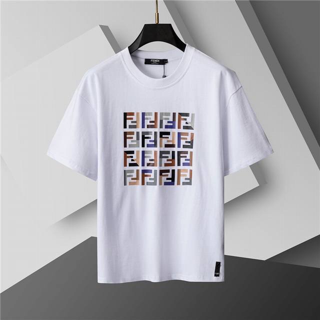 Style number: A03# 2025 Spring and Summer new T-shirt. Men's round neck classic