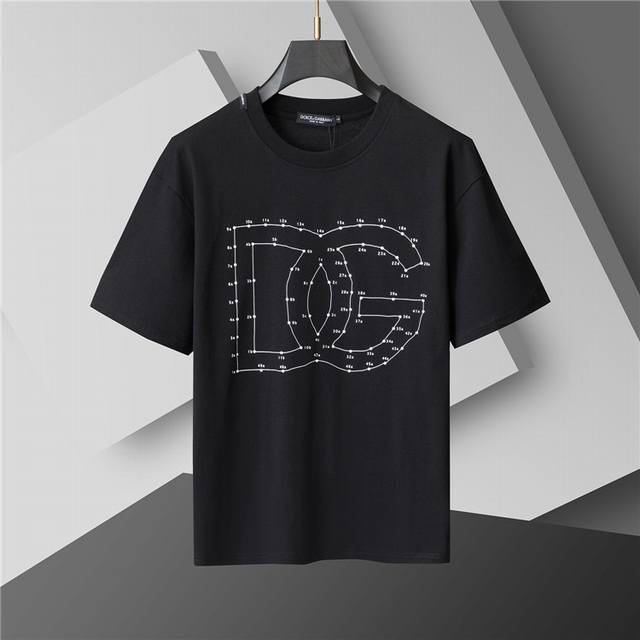 Style number: A02# 2025 Spring and Summer new T-shirt. Men's round neck classic