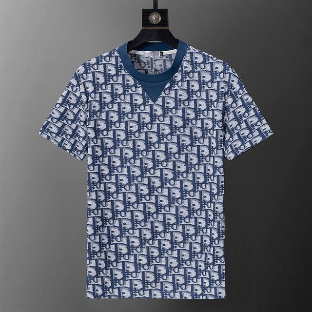 Style number: 8181# 2025 spring and summer new men's T-shirt, two-color towel j