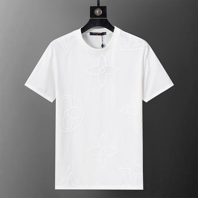 Style number: 8178# 2025 spring and summer new men's T-shirt, large old flower