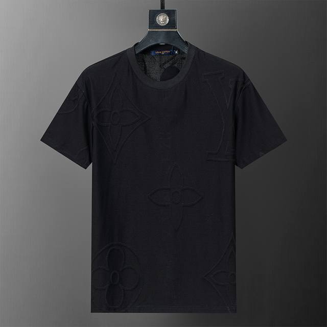 Style number: 8177# 2025 spring and summer new men's T-shirt, large old flower