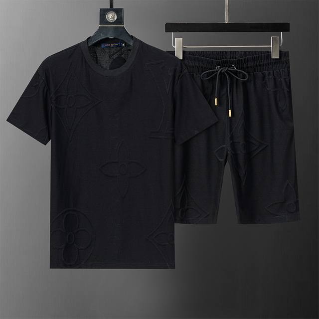 Style number: 8174# 2025 spring and summer new men's casual short-sleeved suit,