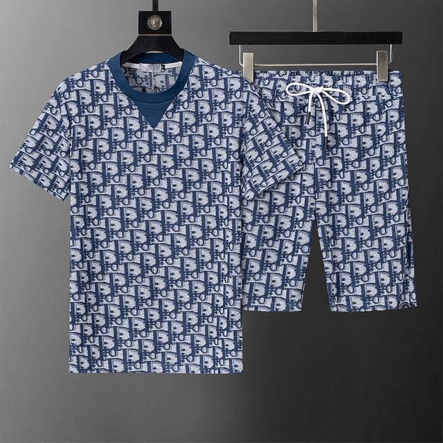 Style number: 8169# 2025 spring and summer new men's casual short-sleeved short