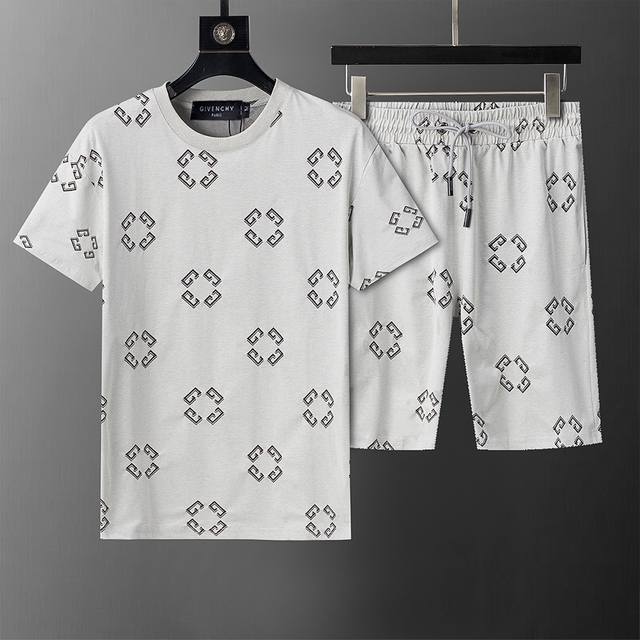 Style number: 8164# 2025 spring and summer new men's casual short-sleeved short