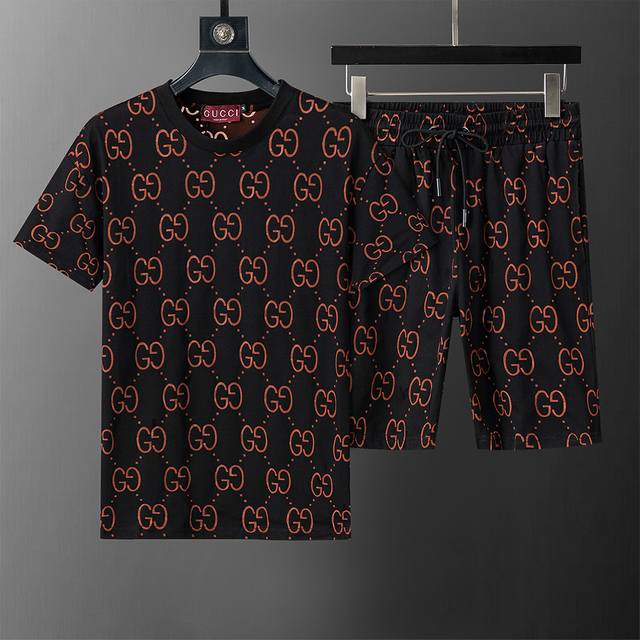 Style number: 8162# 2025 spring and summer new men's casual short-sleeved short