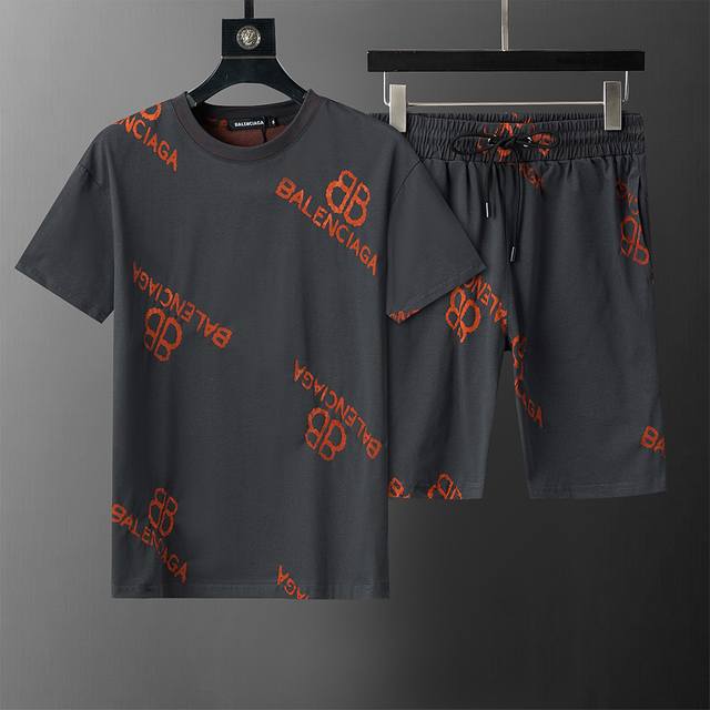Style number: 8160# 2025 spring and summer new men's casual short-sleeved short