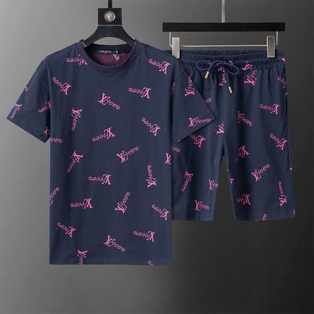 Style number: 8158# 2025 spring and summer new men's casual short-sleeved short