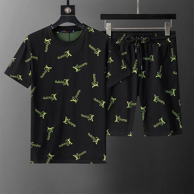 Style number: 8157# 2025 spring and summer new men's casual short-sleeved short