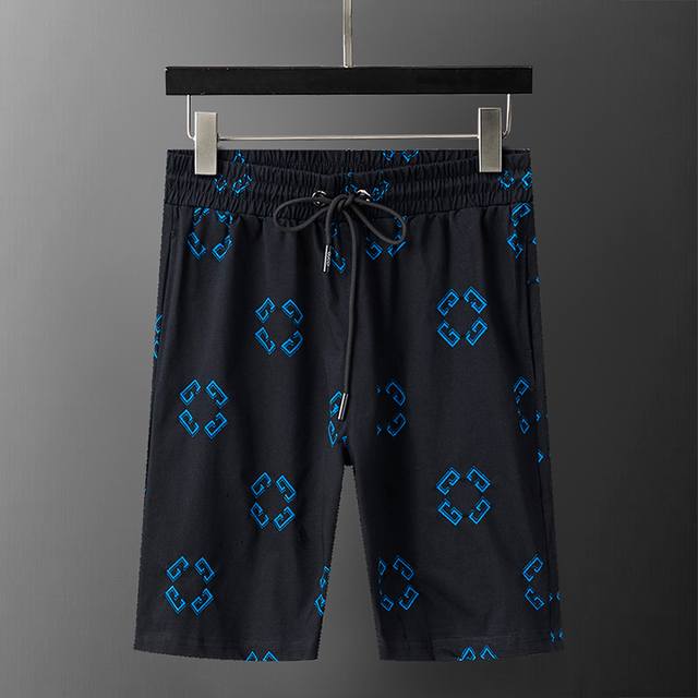 Style number: 8264# 2025 spring and summer new men's casual shorts, two-color f