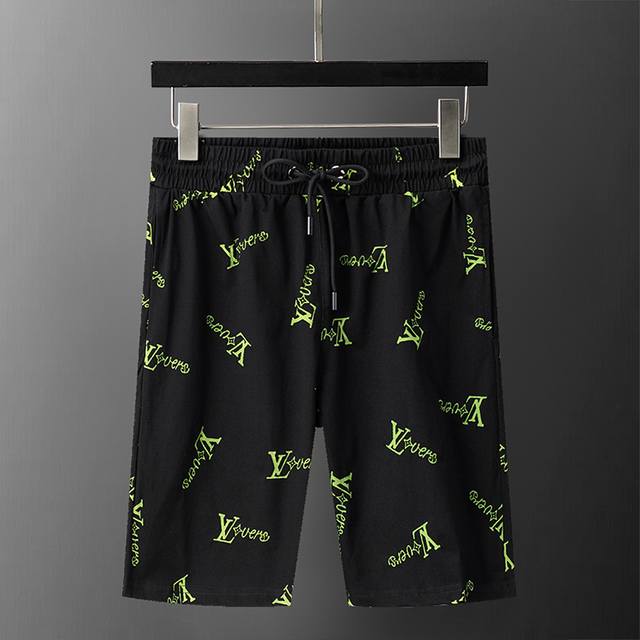 Style number: 8258# 2025 spring and summer new men's casual shorts, two-color f