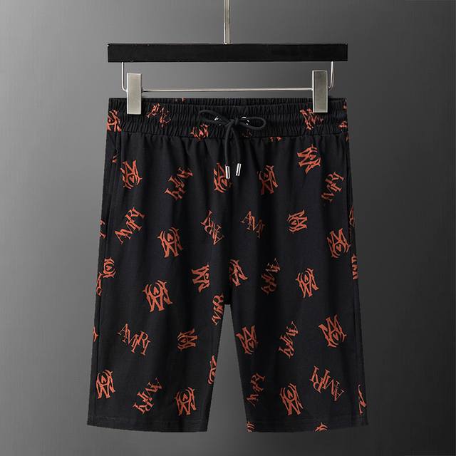 Style number: 8256# 2025 spring and summer new men's casual shorts, two-color f