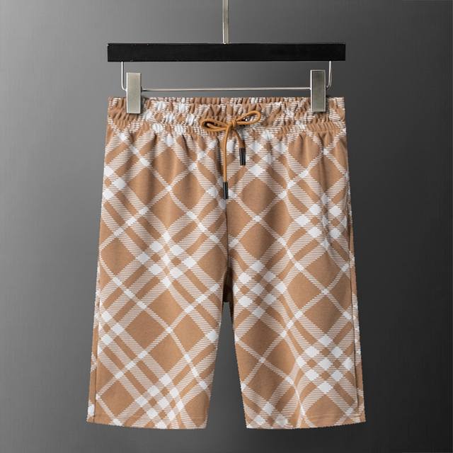 Style number: 8242# 2025 spring and summer new men's casual shorts, classic pla