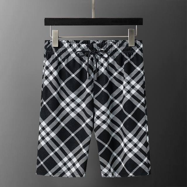 Style number: 8241# 2025 spring and summer new men's casual shorts, classic pla