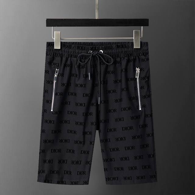 Style number: 8235# 2025 spring and summer new men's casual shorts, full flocki