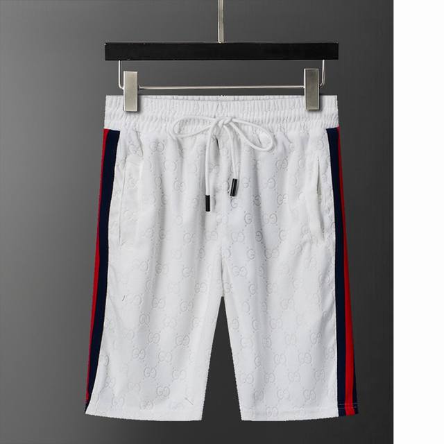 Style number: 8228# 2025 spring and summer new men's casual shorts, Gg towel ja