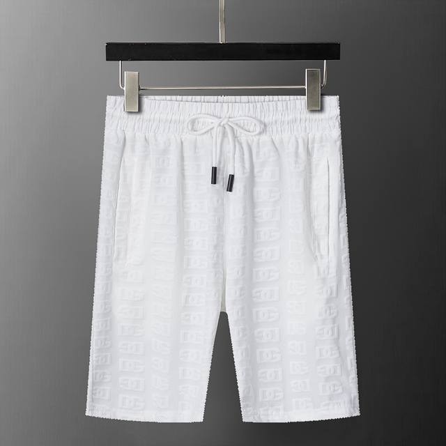 Style number: 8224# 2025 spring and summer new men's casual shorts, DG letter j