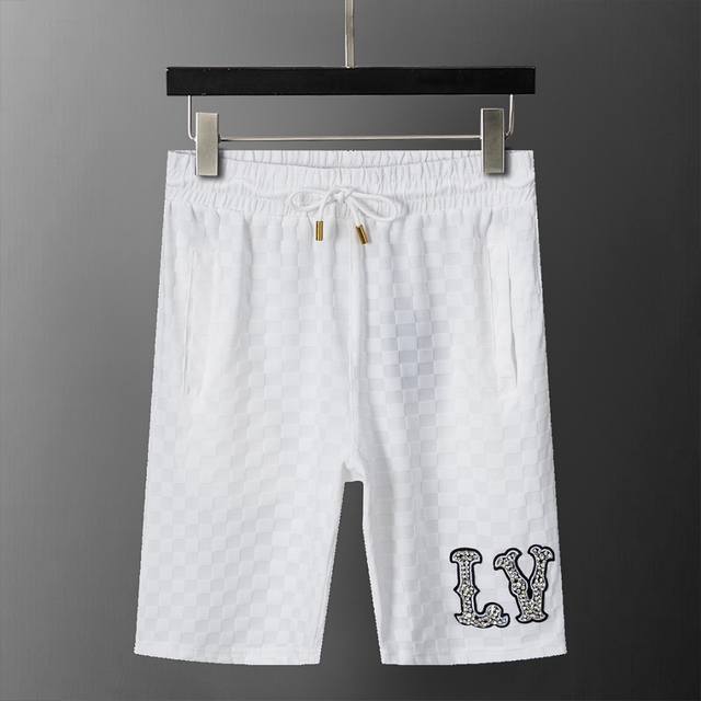 Style number: 8220# 2025 spring and summer new men's casual shorts, small check