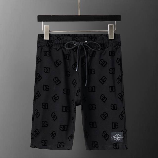 Style number: 8208# 2025 spring and summer new men's casual shorts, full flocki