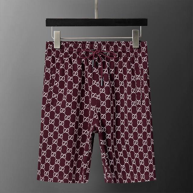 Style number: 8200# 2025 spring and summer new men's casual shorts, classic Gg