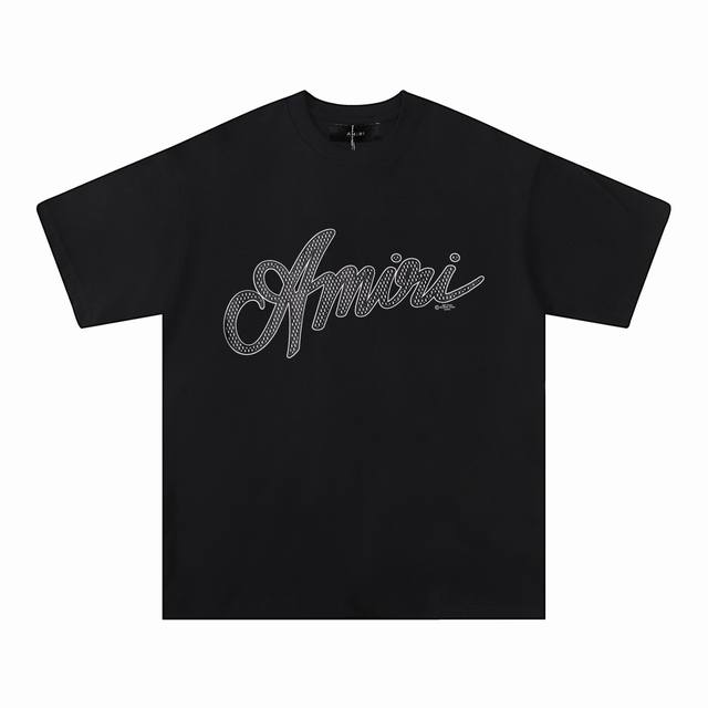Style number: 745 style Fabric: 260g double yarn Amiri 2025 spring and summer n