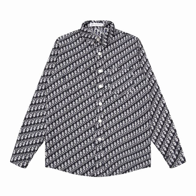 Style No. W809 Dior full print jacquard denim jacket Dior counter synchronized