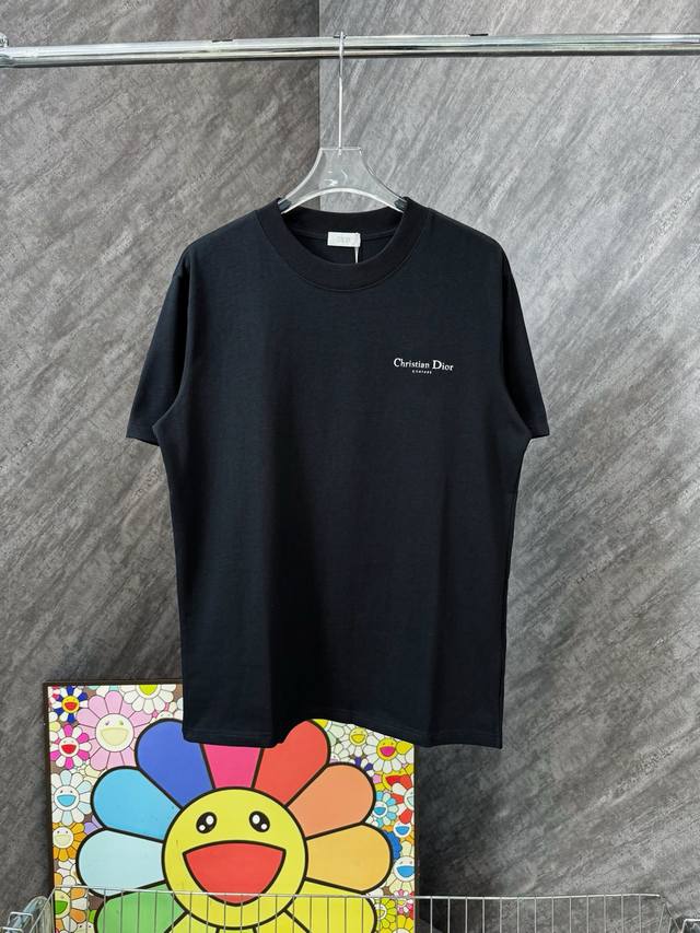 Style No. G10 Dior classic worn letter round neck short sleeves Dior official w