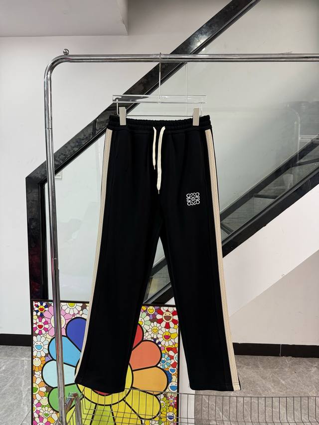 Style No. Z151 Loewe embroidered double-piece honeycomb webbing straight-leg sw