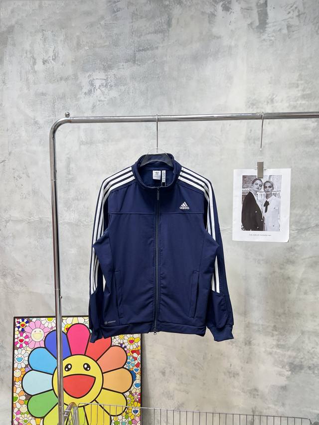 Style number #Z102 Adidas autumn Qq sugar same style stand-up collar jacket The
