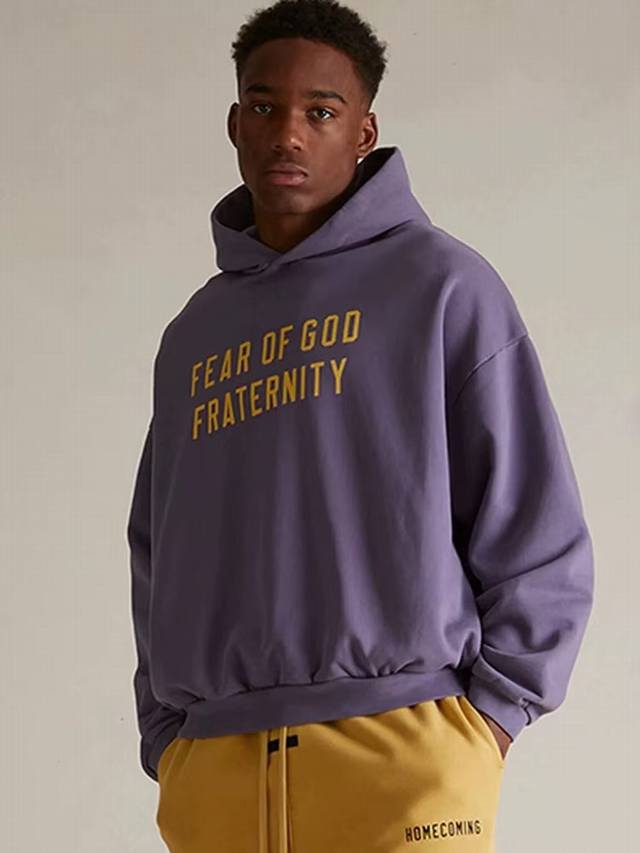 Fog-8833#Autumn and winter printed hooded hidden style unisex sweatshirtHigh qua