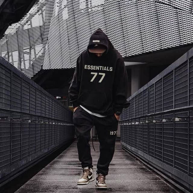 Fog-8822# Fog Fear Of God Double Line Essentials American Fashion Brand Autumn a
