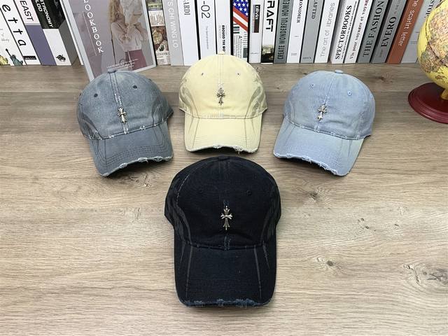 9731# #Chrome Hearts old duckbill cap personality hip-hop all-match baseball cap