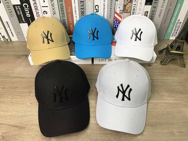 9277# #Yankees Ny black label hard top baseball cap classic duckbill cap for men