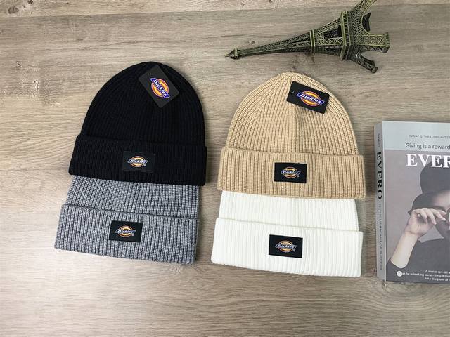 9437# #Dickies classic knitted hat wool hat men and women casual cold hat outdoo