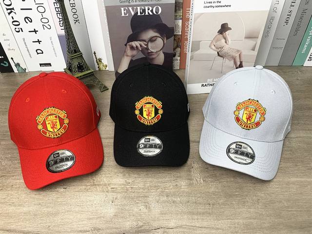 9366# #Manchester United football hat hard top cap men's and women's casual base