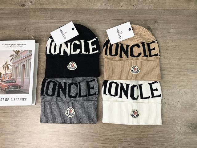 9409# #Moncler cold hat casual autumn and winter warm hat men and women same sty