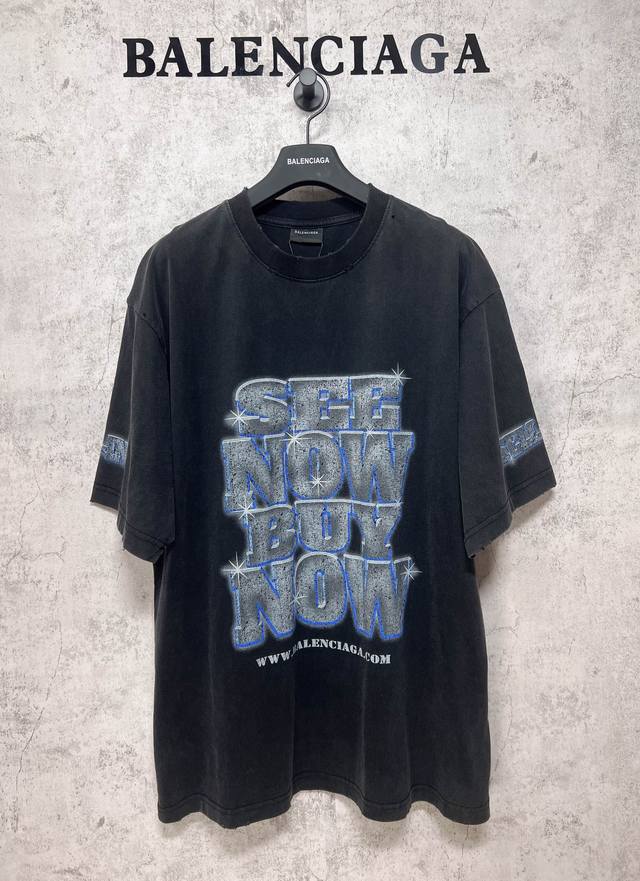 Balenciaga Paris Balenciaga top version. Official website quality washed diamond