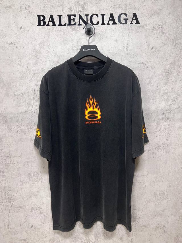 Balenciaga Paris Balenciaga top version. Official website quality Washed and dis